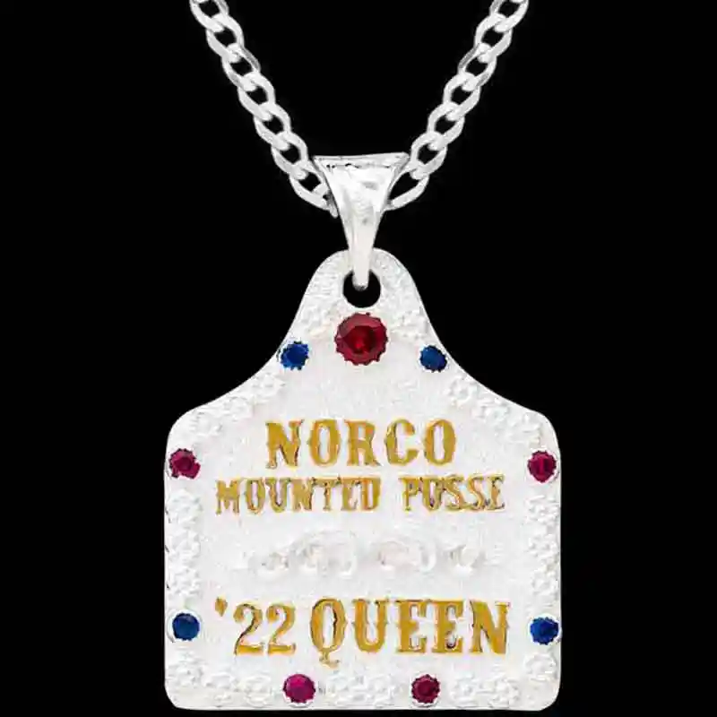 Dottie Cow Tag Necklace